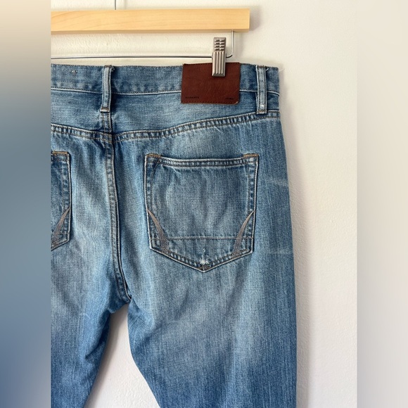 All Saints Men’s Vidal Cigarette Skinny Fit  Blue Denim Jeans Size W33 x L32 - Picture 10 of 12